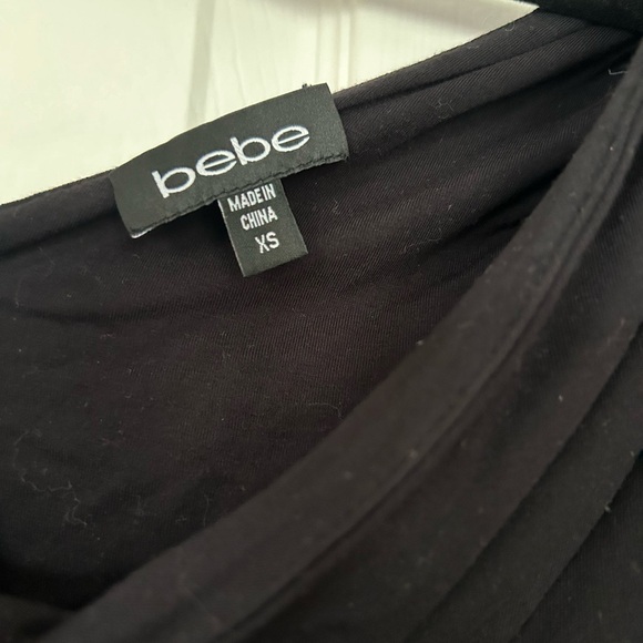 Vintage Bebe one shoulder top - Picture 2 of 2
